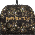 New Year's Blessings Small Tea Pot Cozy Cover with Keep Warming Tea Cozy for Teapot Insulated for Tea Kettle Dust Cover for Home Decor Large Medium Teapot Gift for Electric Tea Kettle Cover
