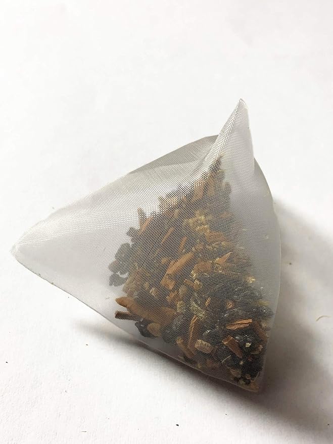FIRE TEAS Sweet Hot Tea - Energy - Gunpowder Green Tea, Cinnamon, Saffron, Ginger, Cardamom, Delicious, Coffee Alternative, Mild & Spicy - Multiple Brews