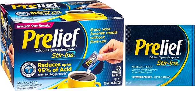 Prelief Drink Mix Packets 50 ct Carton