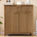 AOGLLATI Sideboard Buffet Storage Cabinet with Storage and Drawers, Buffet Table Coffee Bar Cabinet for Kitchen Entryway Living Room, Wood