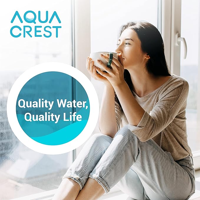 AQUA CREST Coffee Water Filter, Compatible with De'Longhi® Filter, DLS C002 De'Longhi® Water Filter, ECAM/EPAM/ETAM All Series, EC680, 4 Packs