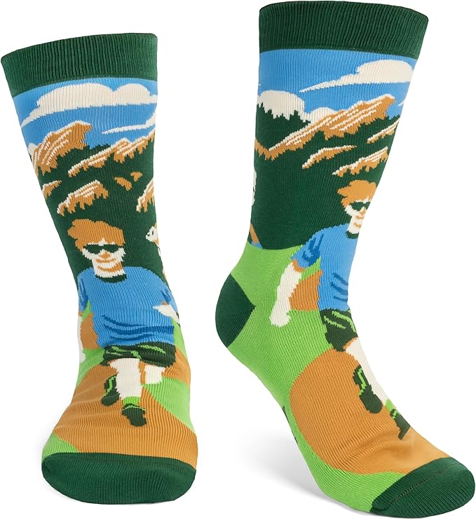 Lavley Funny Socks for Sports Fans and Players - Cool Novelty Gifts for Men, Women, & Teens