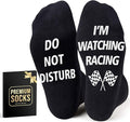 VICRAZY Racing Car, Sport Car Socks for Men, Women - Formula 1 Gifts, Racing Socks, Stocking Stuffers for Men, Women