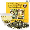The Spring Tea Premium Grade Ancient Tree Black Tea & Jasmine Tea From Wild 300+ Year Old Tree, Loose Leaf with Dual Tea Collection, Just harvested in Spring 2025, Exquisite, Handpicked, Gift Package, 3.5oz/100g