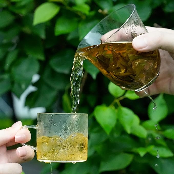 iTeawolrd Floral Cold Brew Tea - Iced Tea Sampler,7 flavors Classic Floral Loose Leaf Teas, Dancong Oolong,Jasmine Green Tea, Makes Cold Brew Iced Drink or Hot - Whole Leaf | 14 Bags (2.47oz)