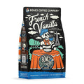 Bones Coffee Company French Vanilla, Creamy Vanilla Flavored Coffee, Medium Roast Low Acid Arabica Beans Compatible with Auto drip and French Press Coffee Maker, 12 Oz Whole Bean