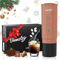 H02 PRO Portable Espresso Maker, Mini Electric Coffee Maker Compatible with Ground Coffee & NS Capsule, Christmas Gift, 20 Bar Travel Espresso Machine with Self-Heating for Camping, RV