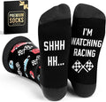 VICRAZY Racing Car, Sport Car Socks for Men, Women - Formula 1 Gifts, Racing Socks, Stocking Stuffers for Men, Women