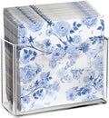 Acrylic Napkin Holder for Table – Clear Square Dispenser for Paper Napkins, Modern Square Paper Napkin Holders for Kitchen, Dinner Table Guest Napkin Holder for Home, Hotel, Restaurant