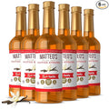 Matteo's Vanilla Syrup for Coffee, Lattes, Cappuccinos & Desserts – Sugar-Free Sweetener for Beverages, Keto Friendly, Zero Calories, Indulgent Flavor, Non-Alcoholic, Ideal for Hot Drinks 33.8oz (6pk)