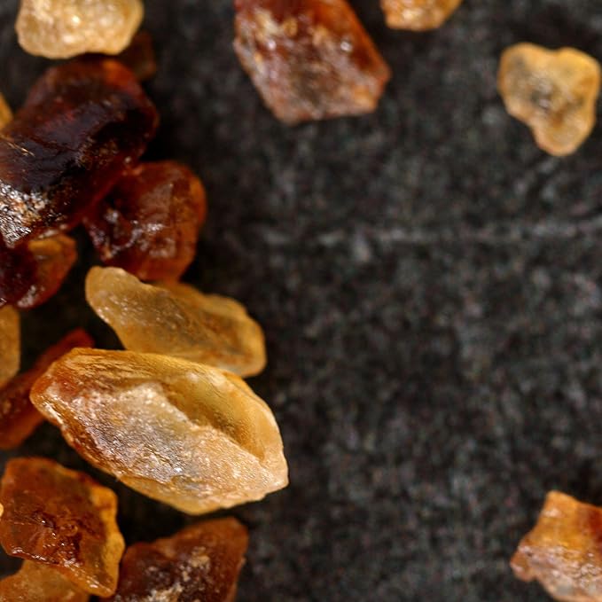 The Sugar Lab Belgian Rock Sugar – 1 Pound - Natural REAL Beet Sugar - Brown Rock Sugar - Teavana Style Tea Sugar - Perfect Sugar Cube or Amber Sugar Replacement - Natural Belgian Rock Sugar for Tea