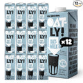 Oatly Original Oatmilk - Shelf-Stable, Creamy, Dairy-Free, Plant-Based Milk for Cereal, Smoothies, Baking & More (32 oz, 12-pack)