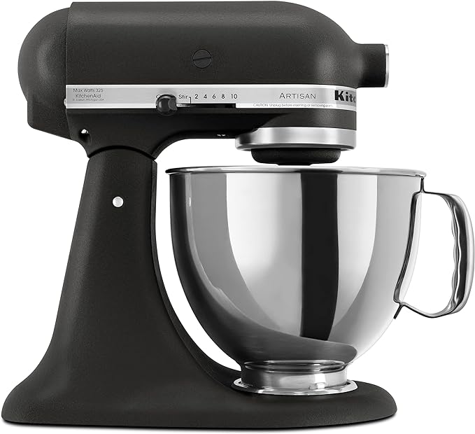 KitchenAid Artisan Series 5 Quart Tilt Head Stand Mixer with Pouring Shield KSM150PS, Cast Iron