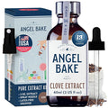 Pure Clove Extract for Baking and Mixology- 100 Servings, Culinary Aromatics Kosher, Keto Friendly, Vegan & Gluten-Free for Cooking, Desserts, Beverages & Recipes (2 Oz Extract with Latex-Free Dropper & Spritzer)
