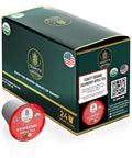 Organic Raspberry Apple Black Tea Pods for Keurig - Naturally Caffeinated Fruit Tea by Teavity (24 Tea Pods)