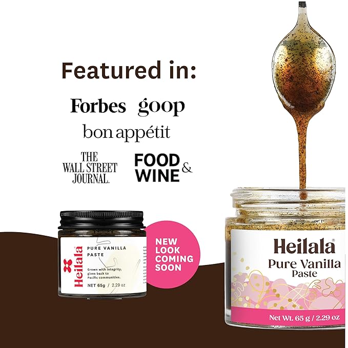Heilala Premium Vanilla Bean Paste – 2.29 oz | Chef-Preferred | Ethically Sourced Bourbon Vanilla | Founded in Tonga, Giving Back with Every Jar