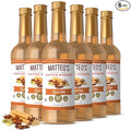 Matteo's Chai Syrup for Coffee, Lattes, Cappuccinos & Desserts – Sugar-Free Sweetener for Beverages, Keto Friendly, Zero Calories, Indulgent Flavor, Non-Alcoholic, Ideal for Hot Drinks 33.8oz (6pk)