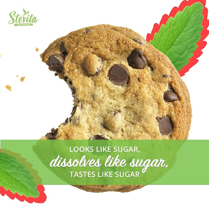 Stevita Organic Stevia - 8 oz Pouch, Pack of 2 - All-Natural Stevia Extract, Natural Sweetener, No Calories - USDA Organic, Non-GMO, Vegan, Kosher, Keto, Paleo, Gluten Free - 908 Total Servings