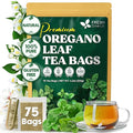 FreshDrinkUS, Oregano Leaf Tea | 75 Tea Bags – Pure Herbal Infusion from Origanum vulgare - Naturally Bold & Aromatic Flavor - Premium Quality, Sustainably Sourced. Vegan