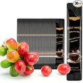 Instant Coffee 30 Packets Single Serve, Sugar Free -Medium Roast -Lightly Flavored, 100% Arabica Pure Black Coffee Powder, Organic Instant Coffee Sticks for Hot & Iced
