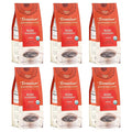 Teeccino Reishi Eleuthero Coffee Alternative - French Roast - Organic Adaptogenic Herbal Mushroom Coffee, Dark Roast, Caffeine Free, Prebiotic, Acid Free, All-Purpose Grind - 10 Oz (Pack of 6)