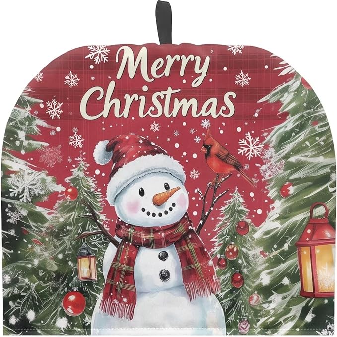 Snowmen Tea Cozy for Teapot Insulated Teapot Cozy Tea Pot Cozy for Keeping Warm Kitchen Accessories for Home Decor Cartoon Tea Kettle Dust Cover Navajo Tea Cosy for Teapot Hipple