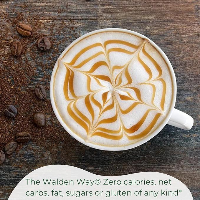 Walden Farms French Vanilla Coffee Creamer – Zero Calorie, Gluten-Free, Low Carb, Keto-Friendly, Sugar-Free, Smooth Vanilla Flavor – 6-Pack, 12 oz Bottle