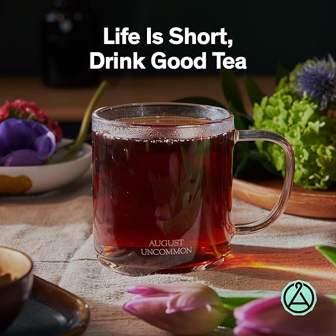 August Uncommon Painted Desert Holiday Tea – Spicy Black Tea Blend w/Notes of Mexican Chili, Cinnamon & Dark Cocoa – Loose Leaf Caffeinated Tea in a Resealable Pouch for Cozy Winter Moments (3.5oz)