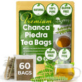 TOG999, 60 Tea bags Dried Chanca Piedra Leaves, Chanca Piedra Tea “Stone Breaker” 100% Natural & Pure. Made with Natural Material Tea Bags. No Sugar, No Caffeine, No Gluten, Vegan.