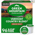 Green Mountain Coffee Roasters Vermont Country Blend Keurig Single-Serve K-Cup Pods, Medium Roast, 96 Count