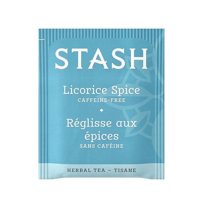 Stash Tea Licorice Spice Herbal Tea, Box of 100 Tea Bags