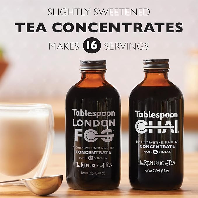 The Republic of Tea – Tablespoon Matcha Concentrate, Japanese Green Tea, 8 oz Makes 16 Servings