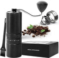 Manual Coffee Grinder with 60 Adjustable Settings, Portable Hand Coffee Bean Mill with 28g Capacity, Stainless Steel Conical Burr Coffee Bean Grinder for French Press, Pour Ove,Gifts for Coffee Lovers