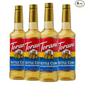 Torani Kettle Corn Flavored Drink Syrup, 25.4 fl oz (Pack of 4)