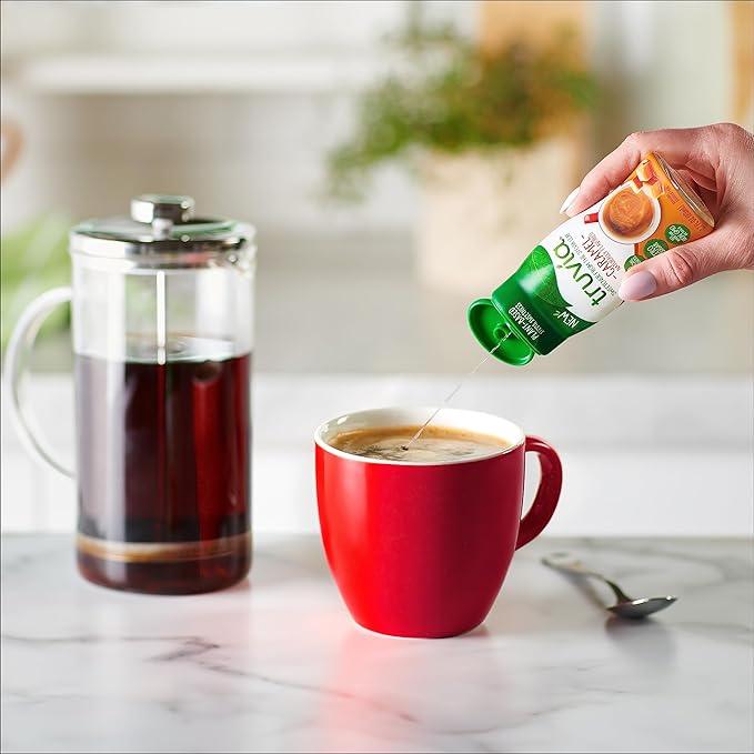 Truvia Zero-Calorie Liquid Sweetener from the Stevia Leaf, 2.7 Fl Oz bottle, Caramel flavor (Pack of 2)