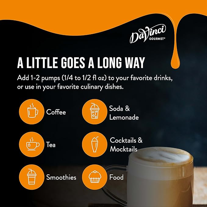 DaVinci Gourmet Classic White Chocolate Syrup, 25.4 Fluid Ounces (Pack of 1)
