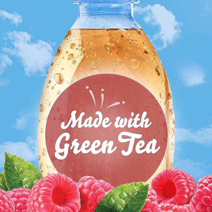 Crystal Light On The Go Raspberry Green Tea, 10-Packet Box (Pack of 4)