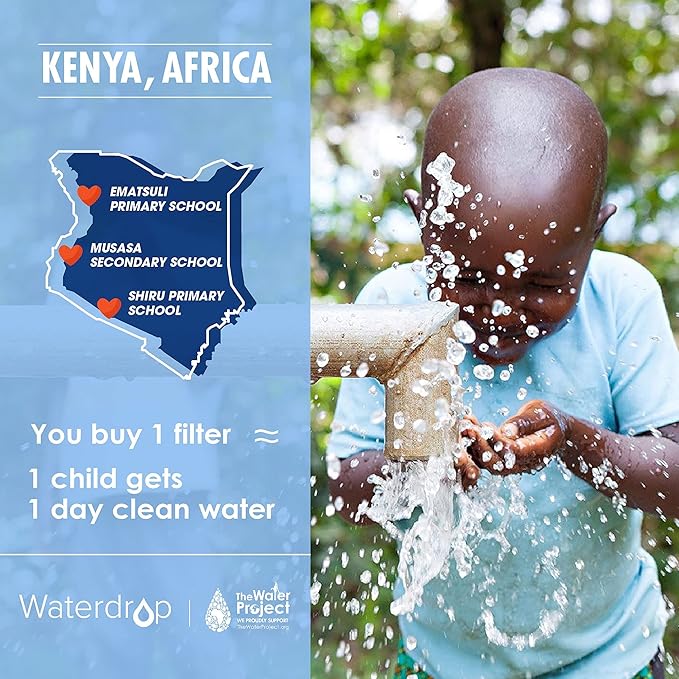 Waterdrop Coffee Machine Water Filter, Replacement for Jura® Clearyl White, 64553, 7520, 60209, 68739, 62911 - Including Various Models of Nespresso®, Impressa®, TÜV SÜD Certified, 6 Packs