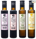 Balsamic Vinegar Combo Gift Set 4 Pack (250ml Each): Blackberry, Fig, Pear, White Lemon