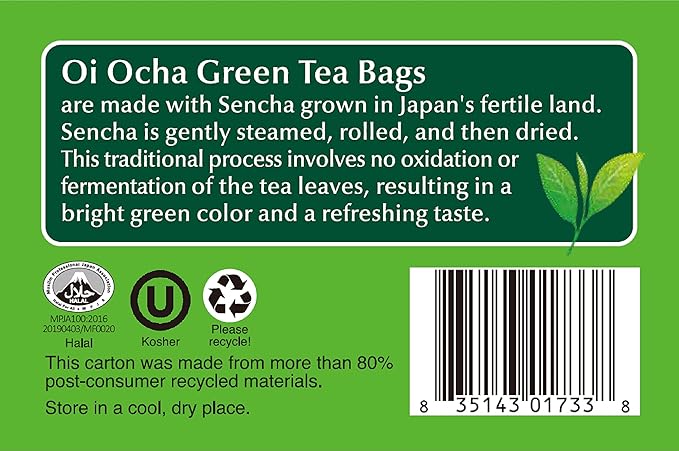 ITO EN Oi Ocha Green Tea - Tea Bags 40ct