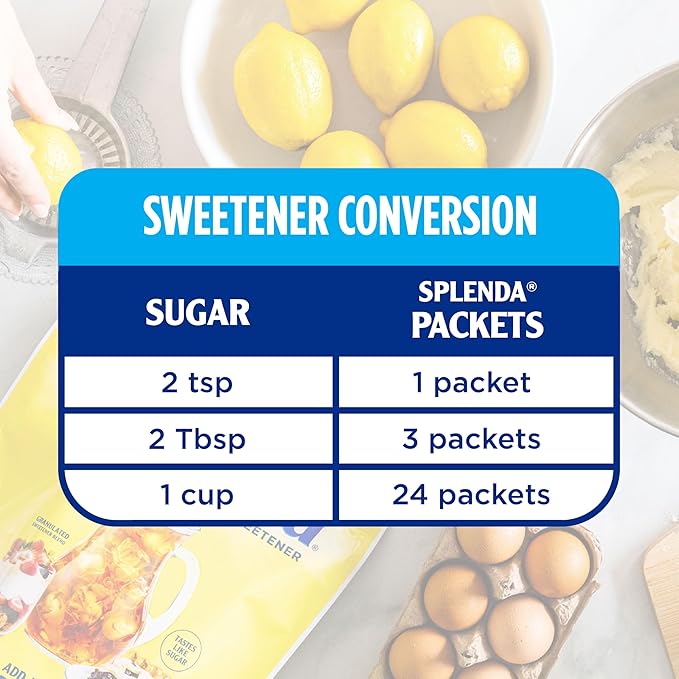 SPLENDA Zero Calorie Sweetener, 700 Count Packets