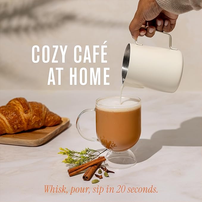 Numi Organic Rooibos Chai Tea Latte Powder – Rooibos Chai Latte Mix with Cinnamon, Cardamom & Cloves – Caffeine Free, Vegan & Gluten Free, 3.5 oz (Makes 19 Cups)