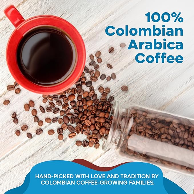 Juan Valdez Sierra Nevada Whole Bean Coffee | 100% Colombian Coffee | Single Origin with Notes of Chocolate, Caramel & Roasted Nuts | 16 oz / 454 gr