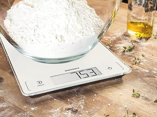 Soehnle Page Profi 300, Digital Food Scale for Cooking and Meal Prep, Kitchen Weighing Scale with LCD Screen, Food Scales Weighing up to 20 kg