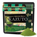 Kazuto Premium Ceremonial Grade Matcha Green Tea Powder - Premium First Harvest Single Origin USDA Organic Gluten-Free Vegan, 100% Pure Unsweetened No Additives from Shizuoka (1.06oz, Premium)