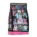 Bones Coffee Company What the Fluff?! Berry Cotton Candy Flavored Coffee, Medium Roast Low Acid Arabica Beans Compatible with Auto drip and French Press Coffee Maker, 12 Oz Whole Bean