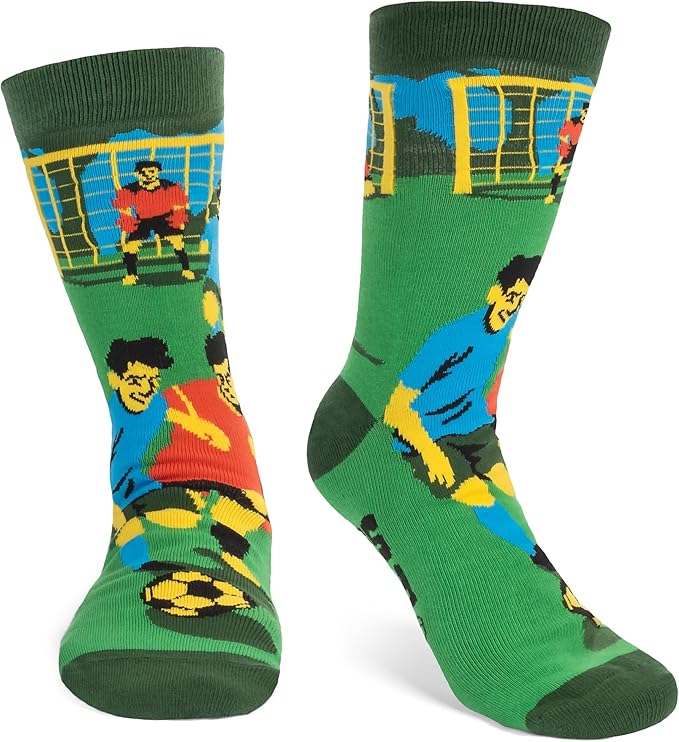 Lavley Funny Socks for Sports Fans and Players - Cool Novelty Gifts for Men, Women, & Teens
