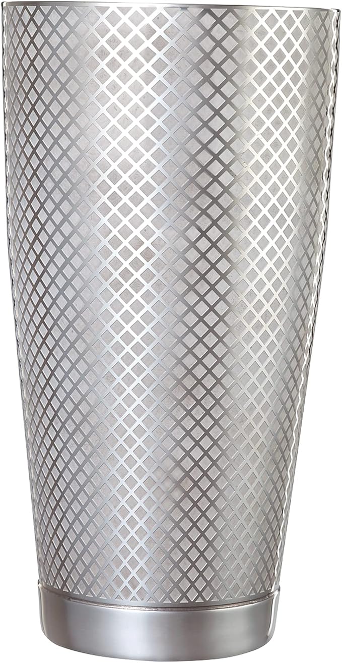 Barfly 28 oz. Diamond Lattice Shaker, Stainless Steel