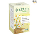 Stash Tea Organic Chamomile Tea, Caffeine-Free, Non-GMO Project Verified, Serve Hot or Iced, 96 Tea Bags, 16 count (6 pack)