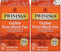 Twinings Ceylon Pure Black Tea Individually Wrapped Bags, 20 Count (Pack of 2), formerly Ceylon Orange Pekoe, Crisp, Refreshing, Caffeinated, Enjoy Hot or Iced, 20 Teabags